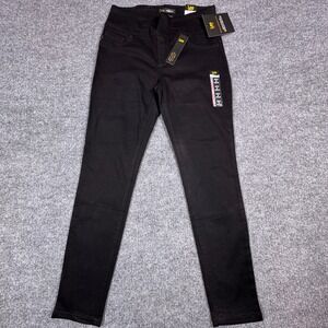 Lee Sculpting Slim‎ Fit Skinny Leg Jeans Womens 8 Medium Black Mid Rise NWT